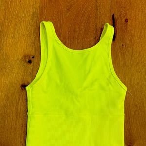 Yellow size 2 Lululemon tank top
